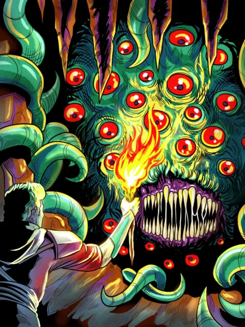 Alternative view of Seer Art Fantasy Wall Art from Ward TCG