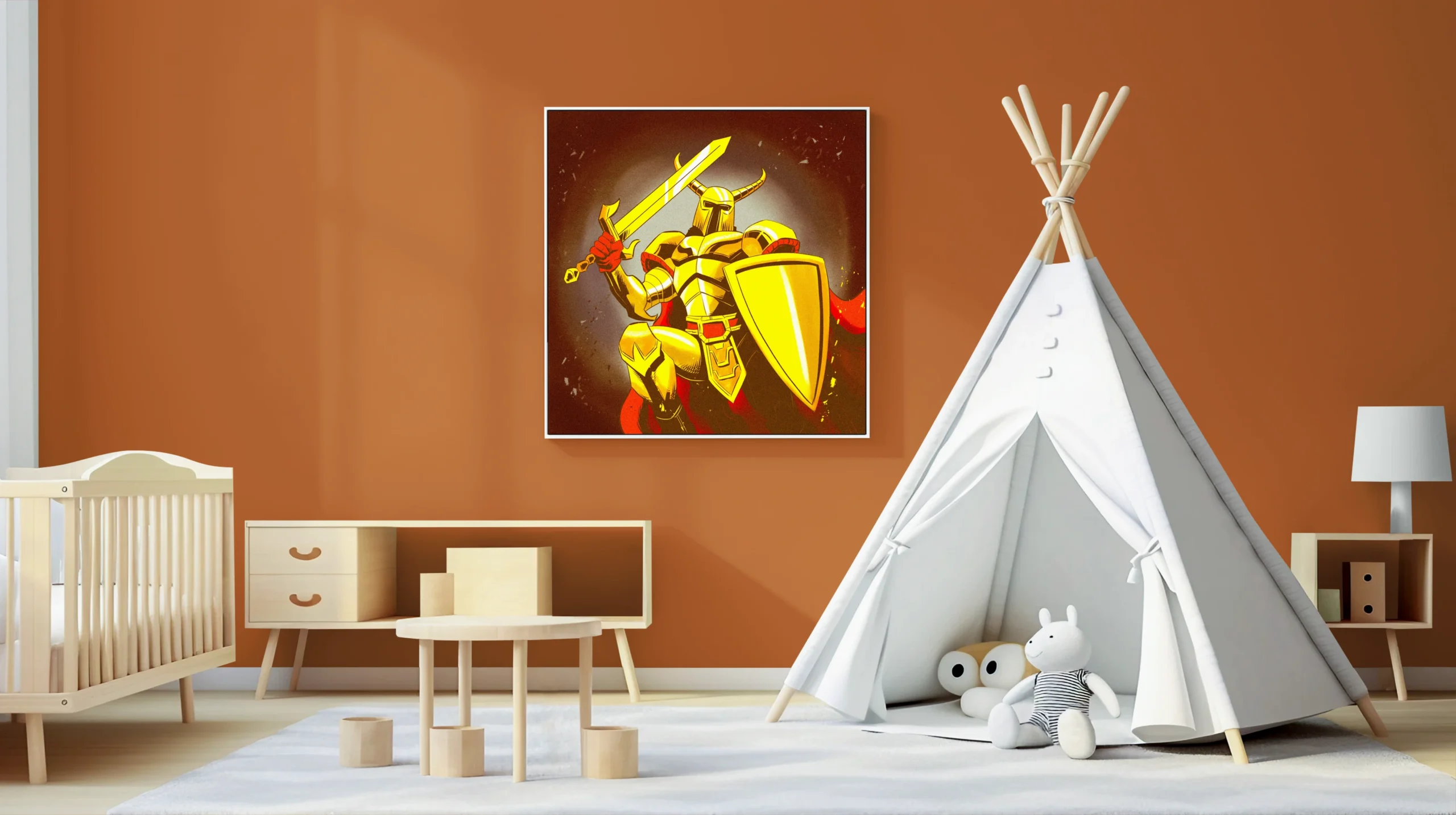 Sentinel Of Life Art Canvas Art Print from Ward TCG