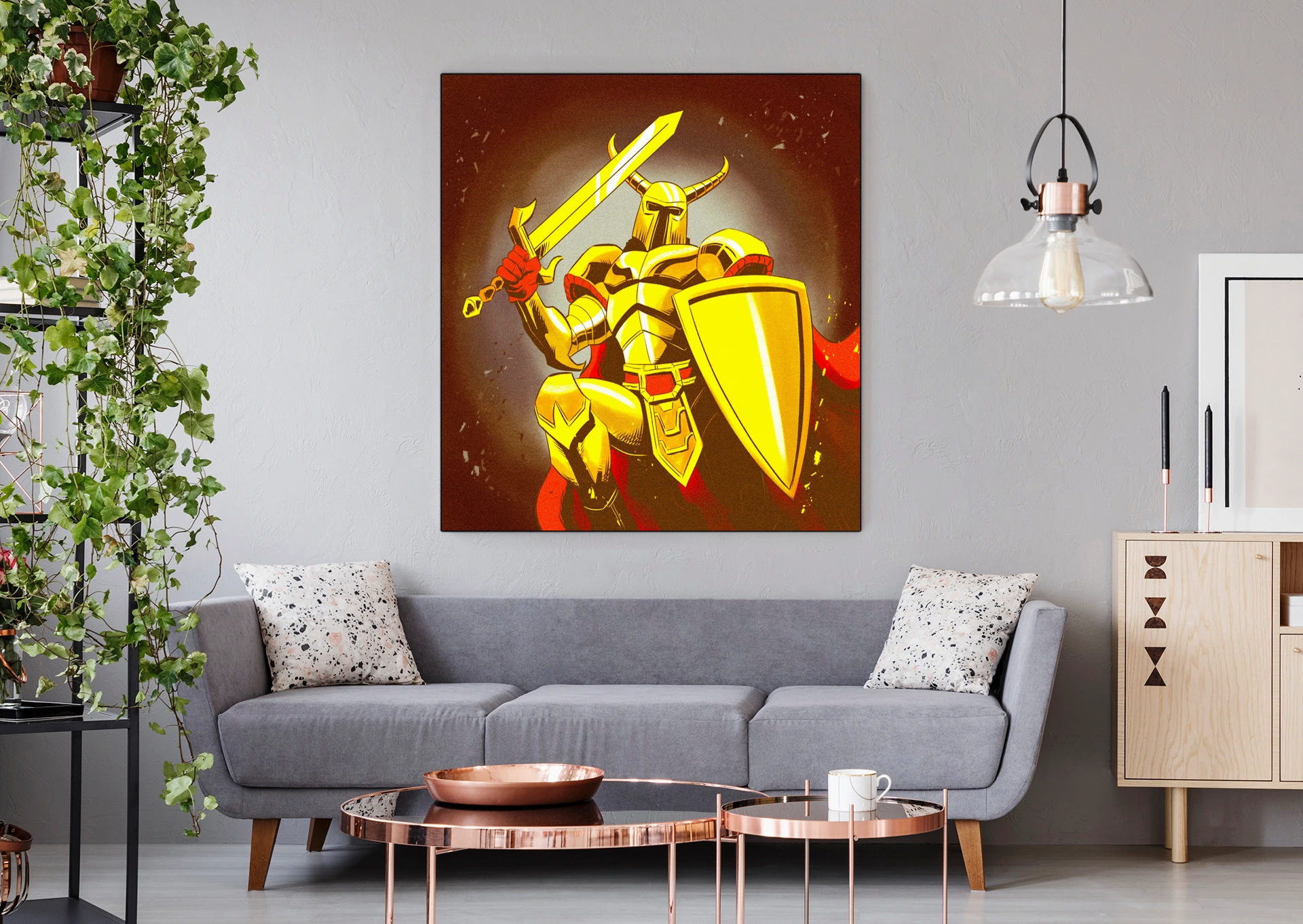 Sentinel Of Life Art Canvas Art Print from Ward TCG - Image 4