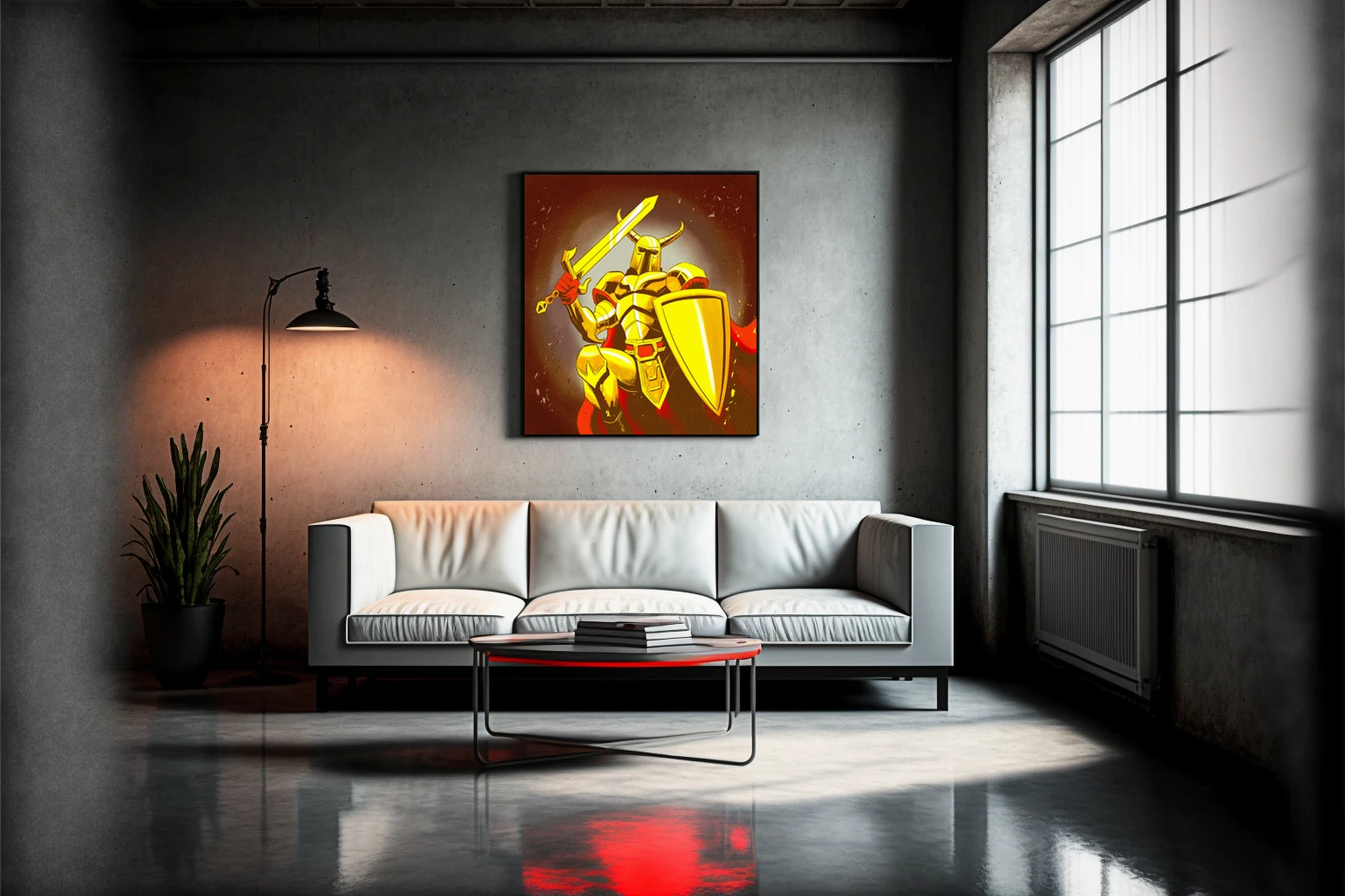 Sentinel Of Life Art Canvas Art Print from Ward TCG - Image 3