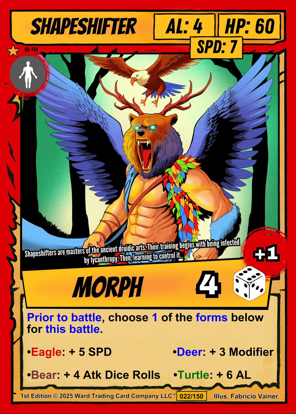 Shapeshifter Fine Art Canvas from Ward TCG - Image 2