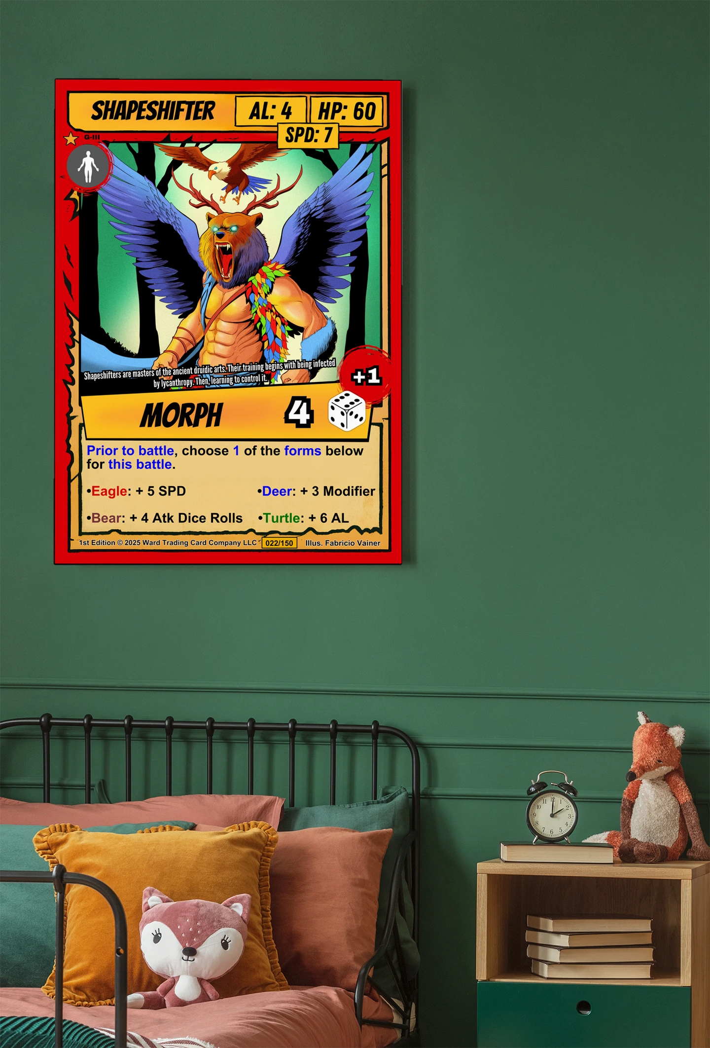 Shapeshifter Fine Art Canvas from Ward TCG - Image 5