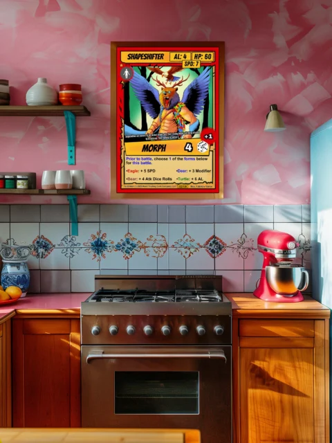 Shapeshifter Fine Art Canvas from Ward TCG