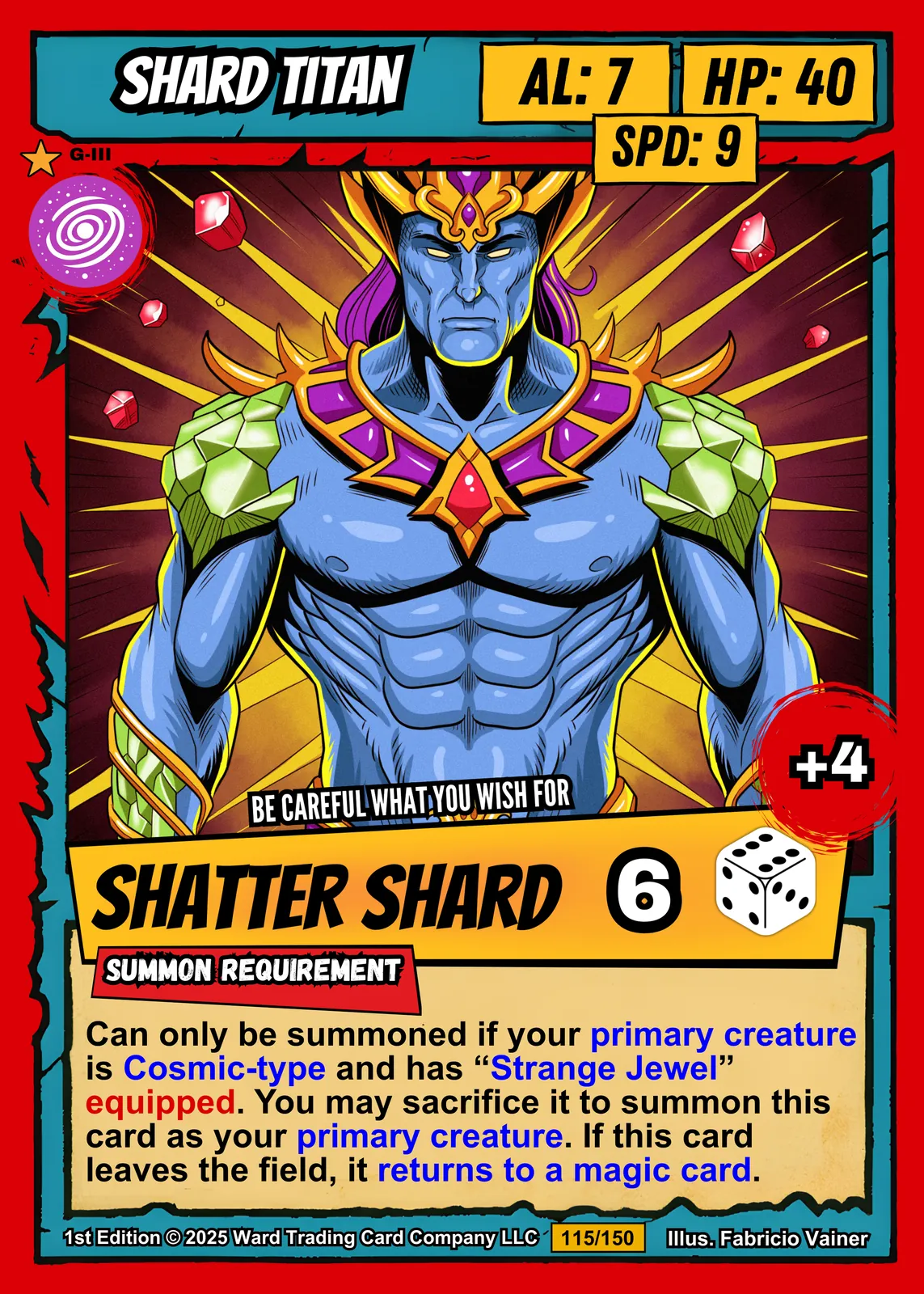 Shard Titan Fantasy Wall Art from Ward TCG - Image 2