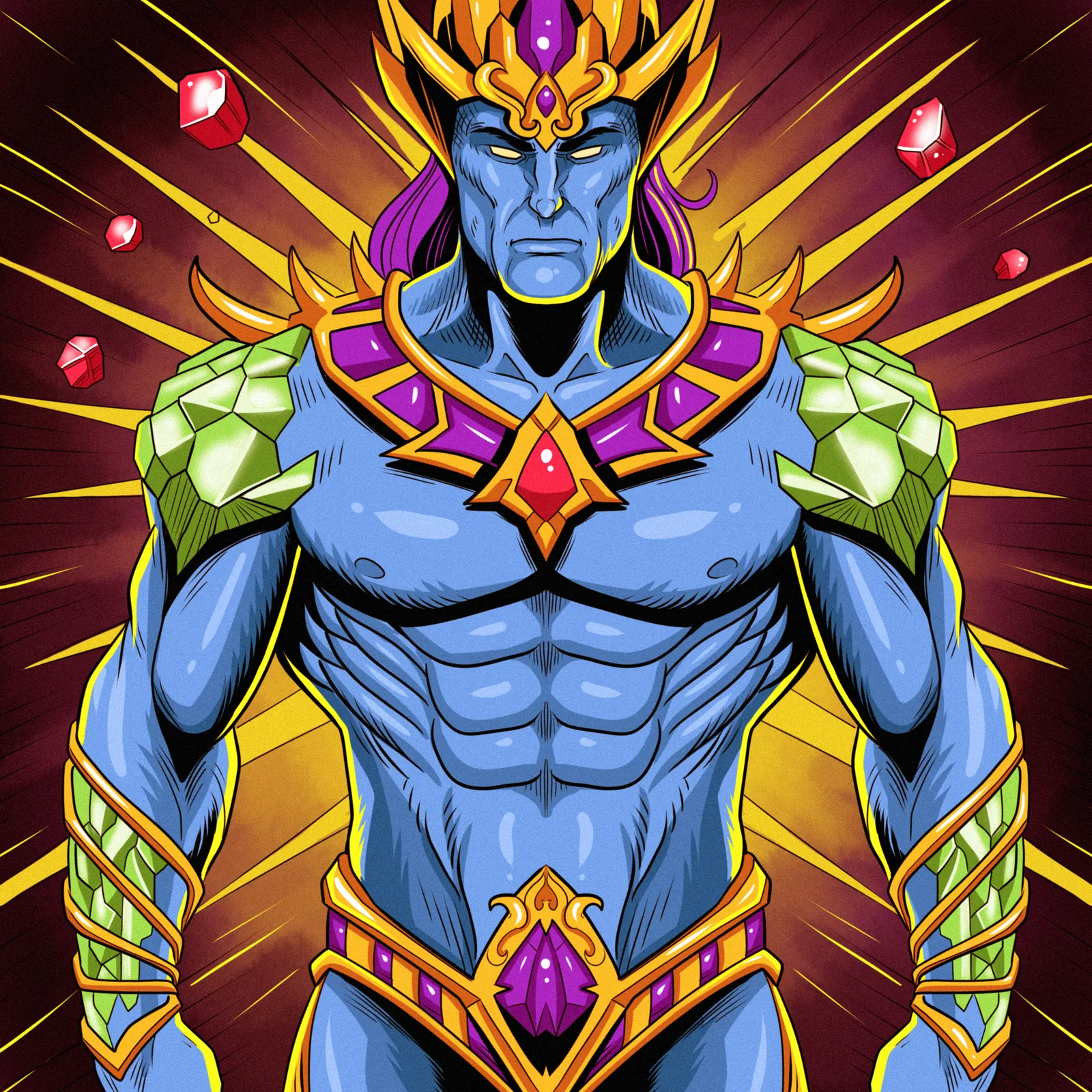 Shard Titan Art Canvas Wall Art from Ward TCG - Image 2