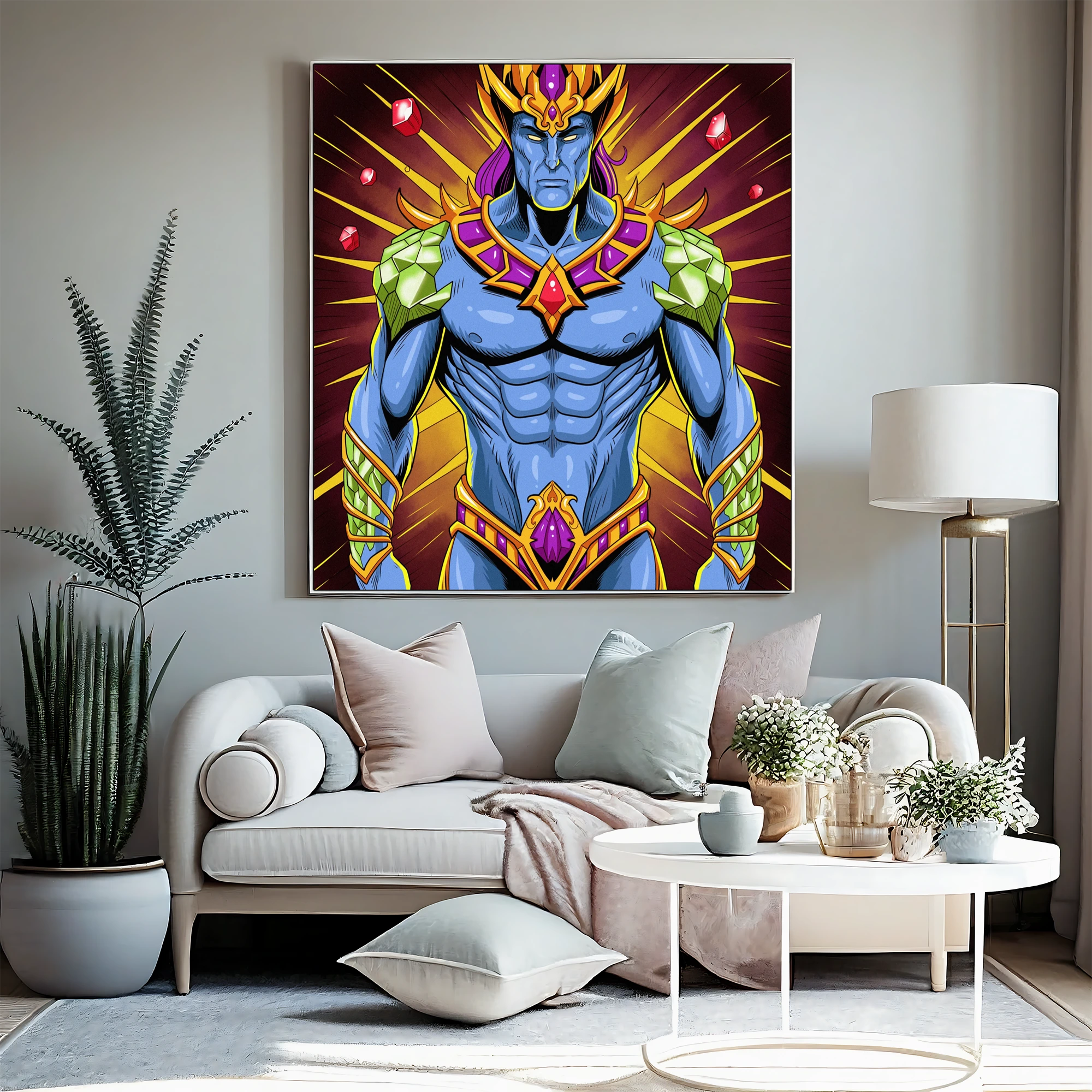 Shard Titan Art Canvas Wall Art from Ward TCG - Image 4