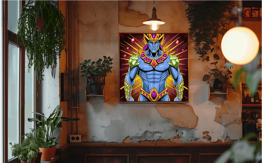 Shard Titan Art Canvas Wall Art from Ward TCG - Image 5