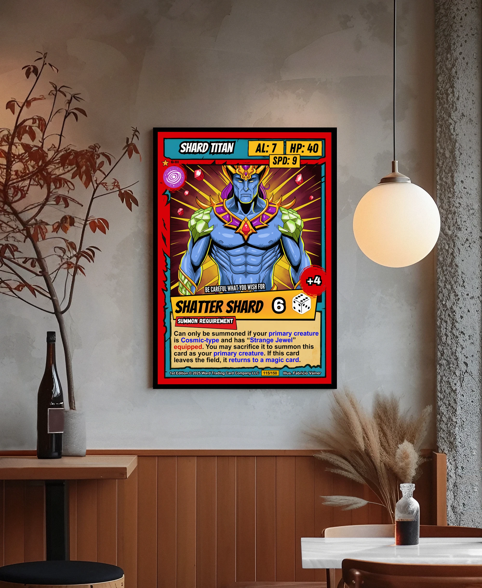 Shard Titan Fantasy Wall Art from Ward TCG