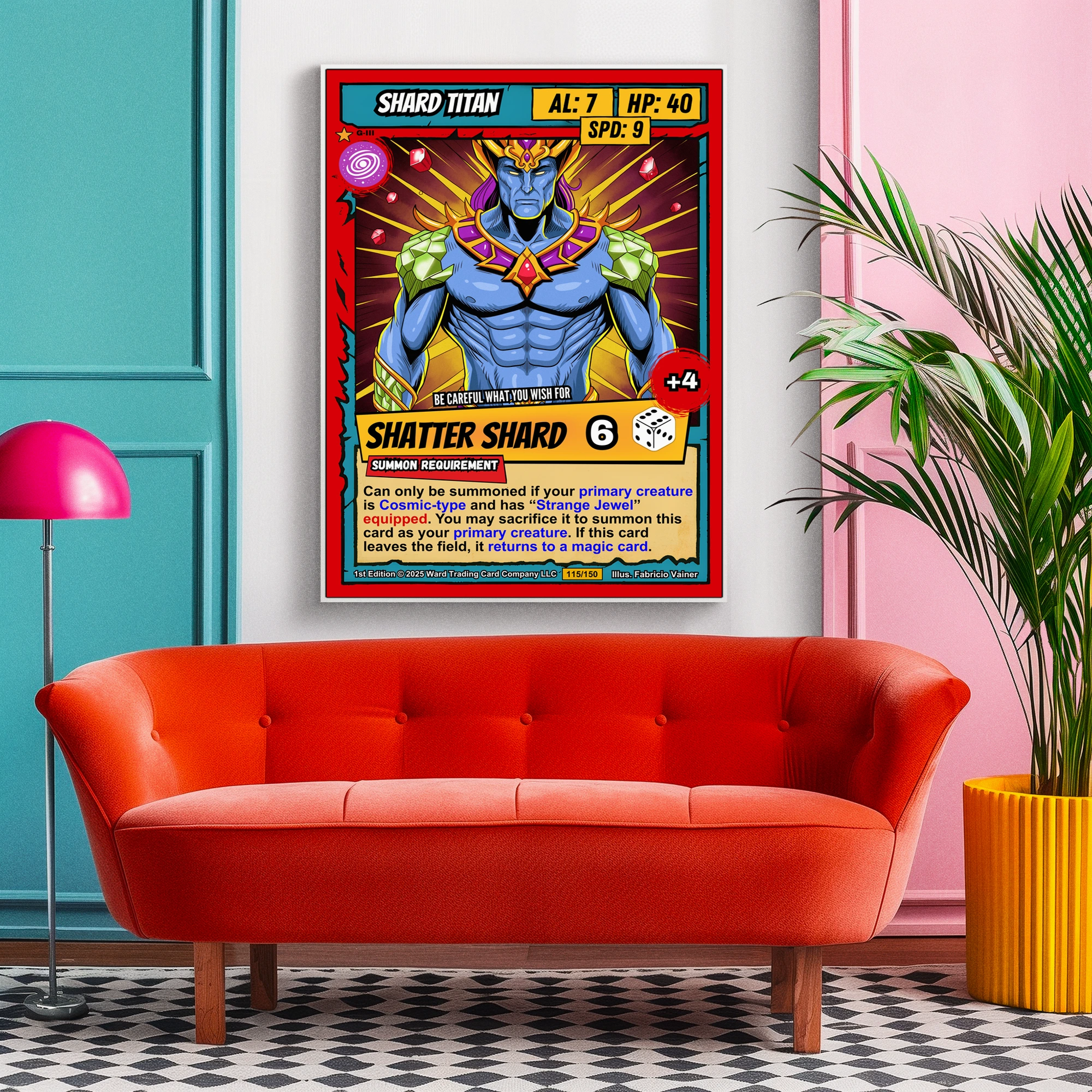 Shard Titan Fantasy Wall Art from Ward TCG - Image 4