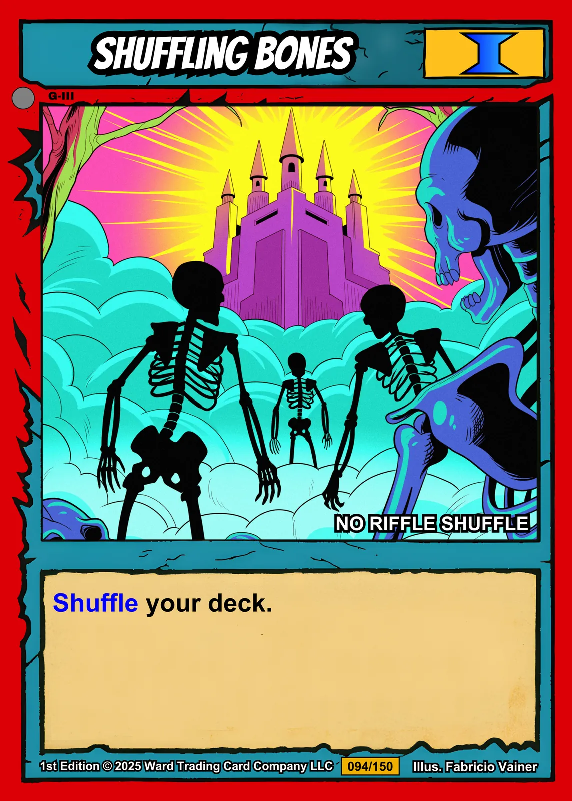 Shuffling Bones Canvas Wall Art from Ward TCG - Image 2