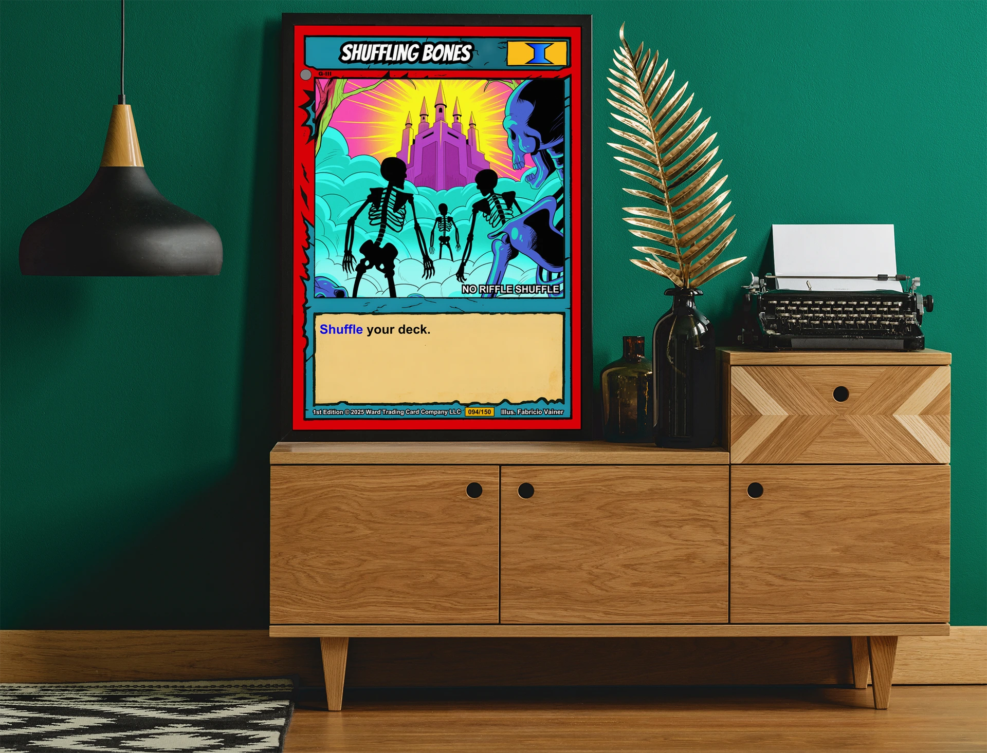 Shuffling Bones Canvas Wall Art from Ward TCG - Image 5