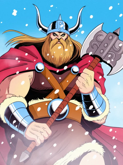 Alternative view of Skol Art Fantasy Canvas Print from Ward TCG