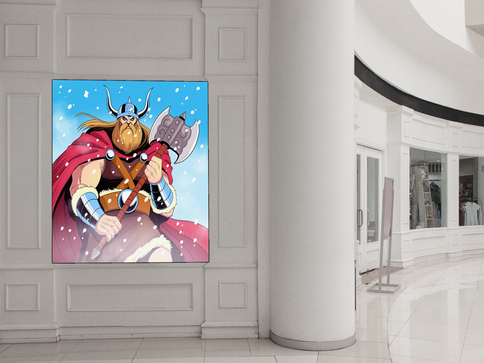 Skol Art Fantasy Canvas Print from Ward TCG - Image 3