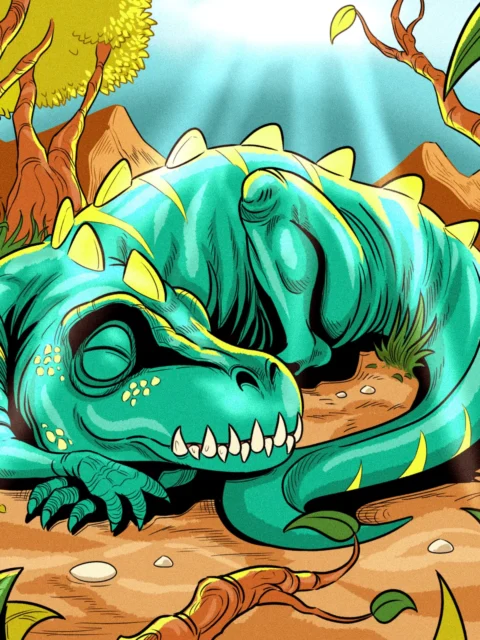 Alternative view of Sleep Powder Art Gallery Archival Print from Ward TCG