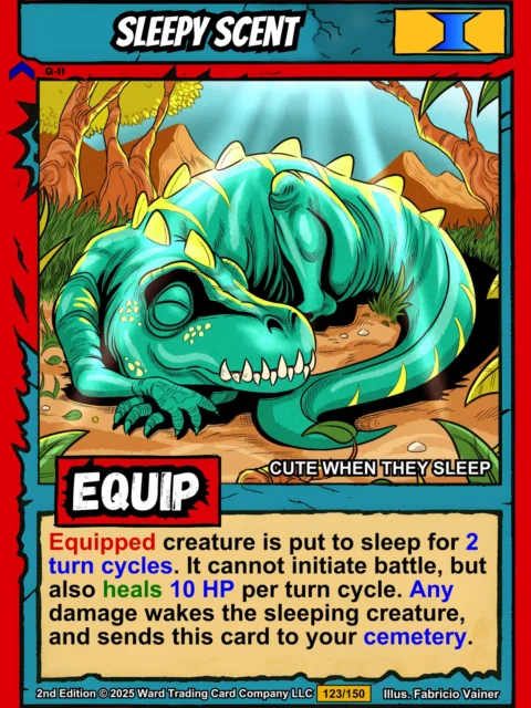 Alternative view of Sleepy Scent Canvas Wall Art from Ward TCG