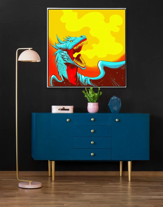 Smokescreen Art Gallery Archival Print from Ward TCG - Image 4