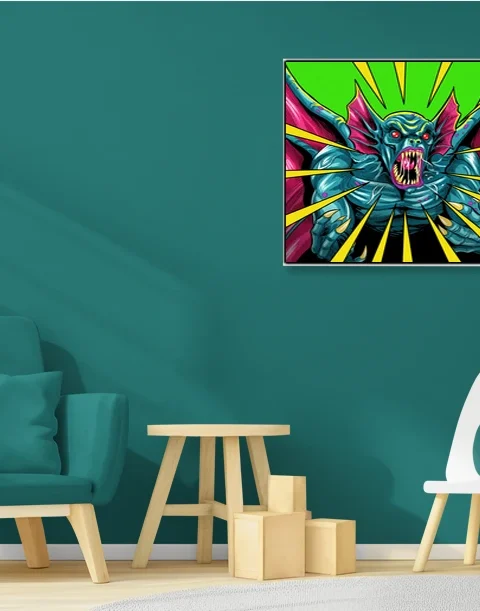 Sonic Scream Art Gallery Canvas Print from Ward TCG