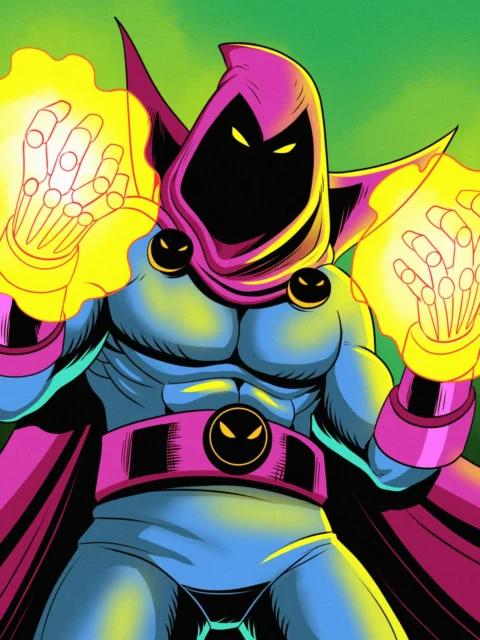 Alternative view of Soul Eater Art Fine Art Canvas from Ward TCG