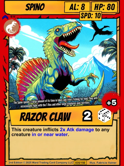 Alternative view of Spino Gallery Canvas Print from Ward TCG