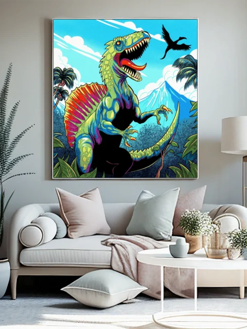 Spino Art Fantasy Canvas Print from Ward TCG