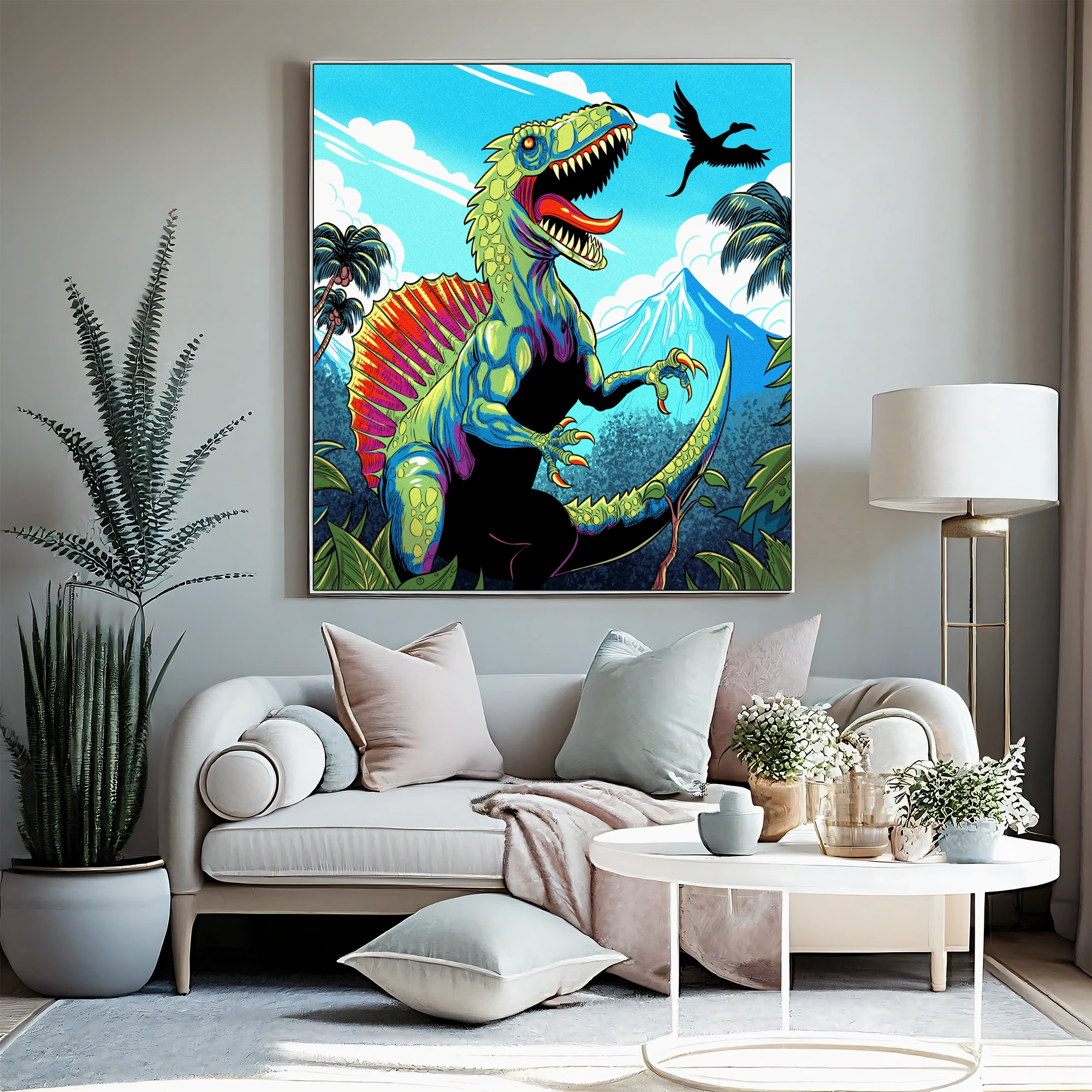 Spino Art Fantasy Canvas Print from Ward TCG