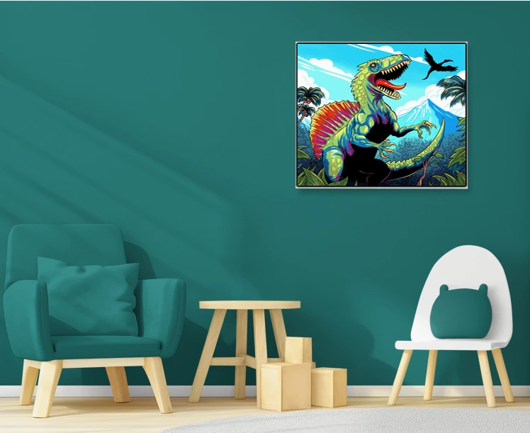 Spino Art Fantasy Canvas Print from Ward TCG - Image 4