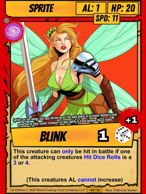 Alternative view of Sprite Fantasy Canvas Print from Ward TCG