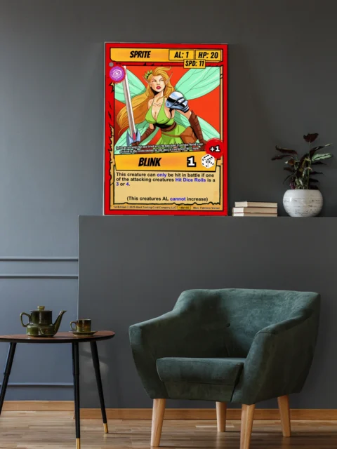 Sprite Fantasy Canvas Print from Ward TCG