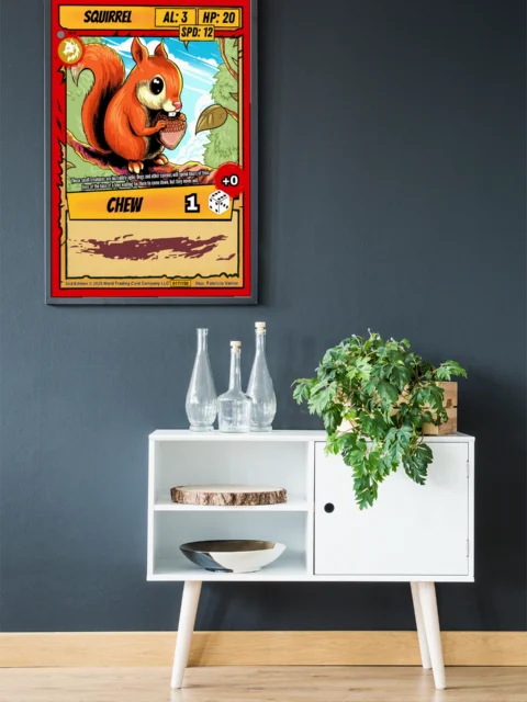 Squirrel Fantasy Canvas Print from Ward TCG