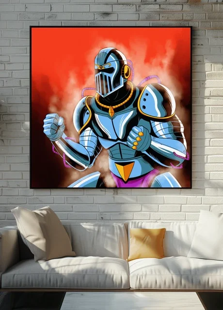 Steam Armor Art Canvas Wall Art from Ward TCG