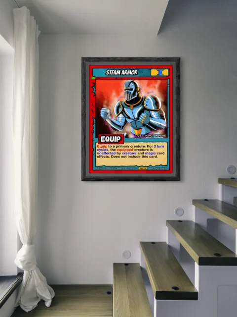 Steam Armor Fine Art Canvas from Ward TCG