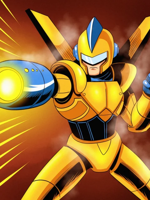 Alternative view of Steam Knight Blaster Art Gallery Archival Print from Ward TCG