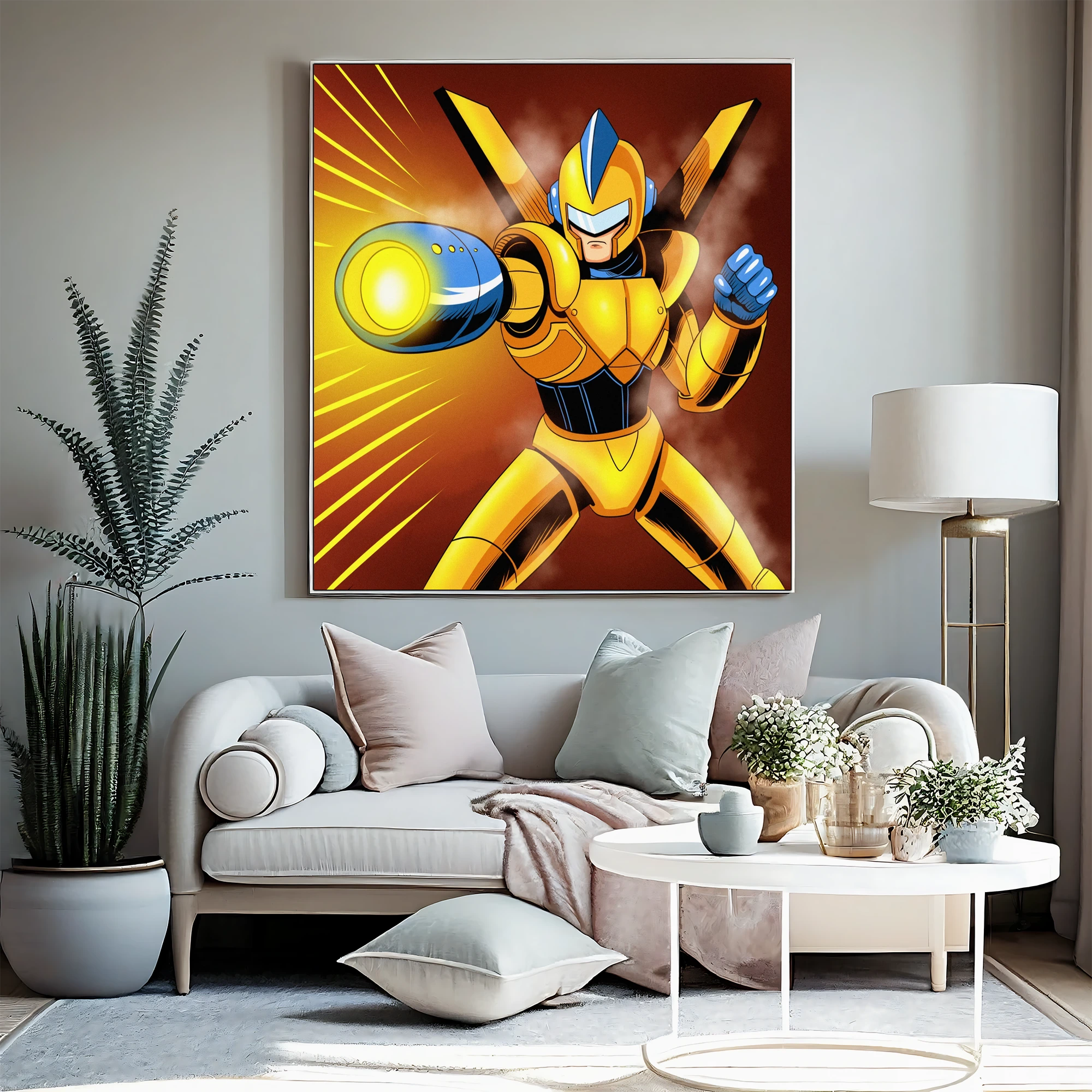 Steam Knight Blaster Art Gallery Archival Print from Ward TCG - Image 5