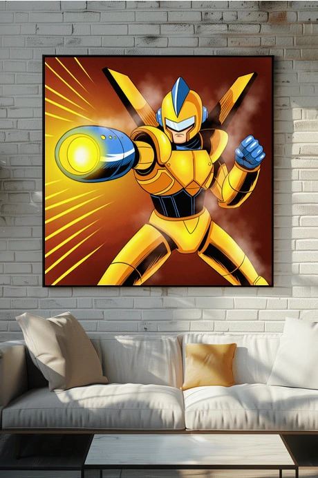 Steam Knight Blaster Art Gallery Archival Print from Ward TCG - Image 4