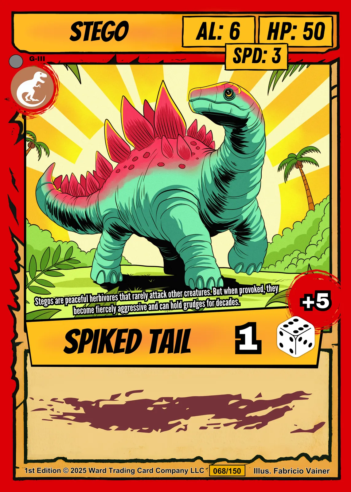 Stego Fantasy Art Print from Ward TCG - Image 2