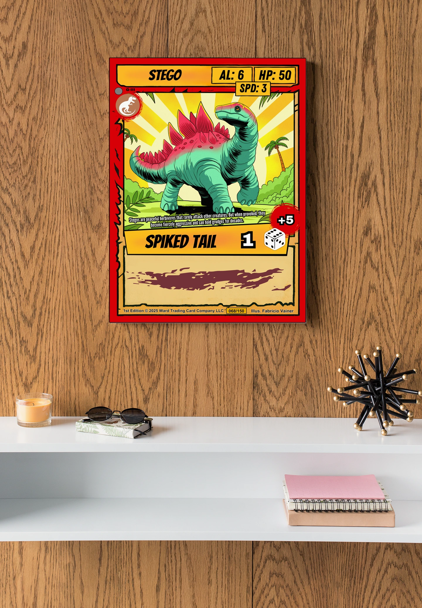 Stego Fantasy Art Print from Ward TCG - Image 4