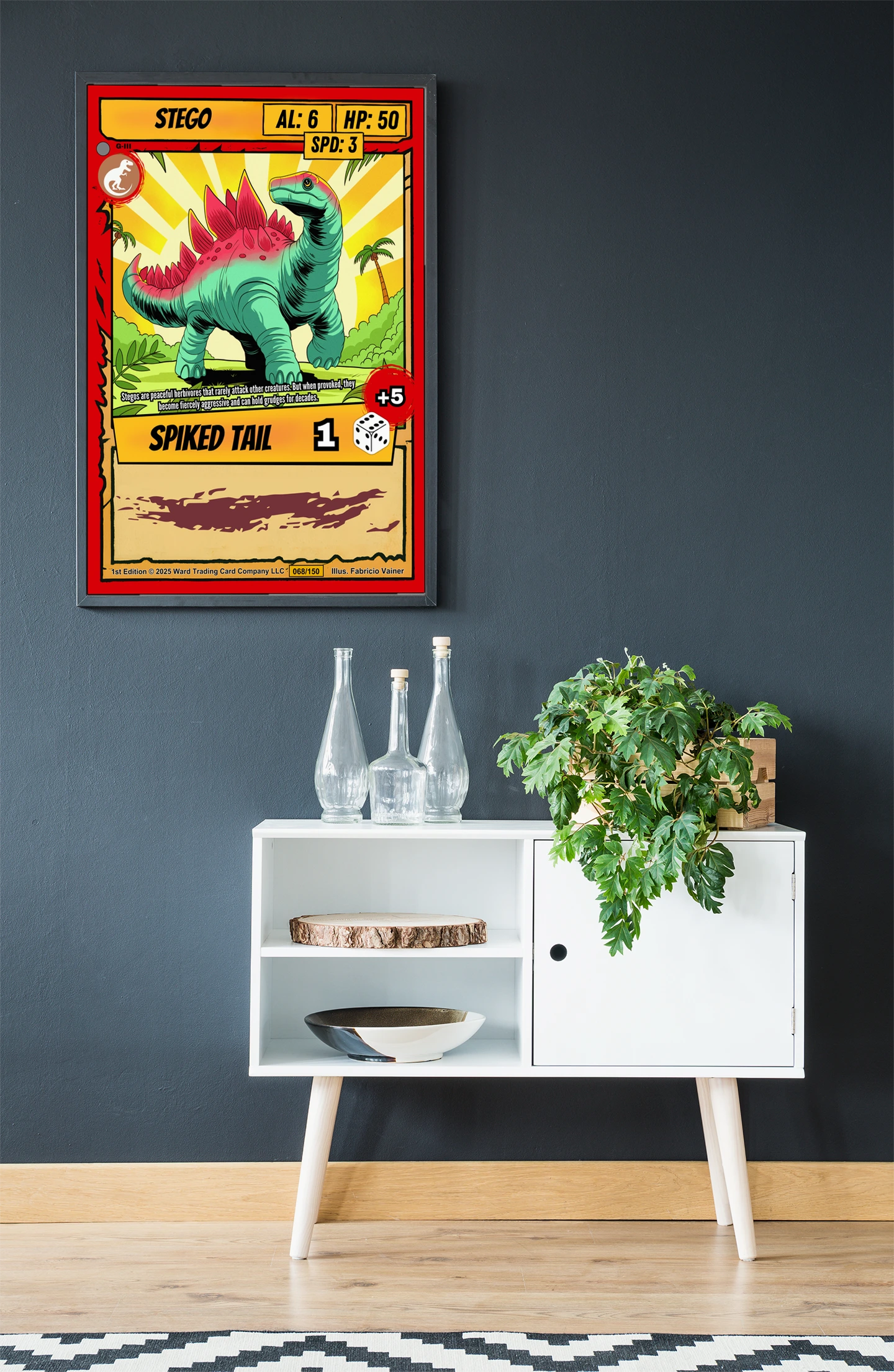 Stego Fantasy Art Print from Ward TCG - Image 3