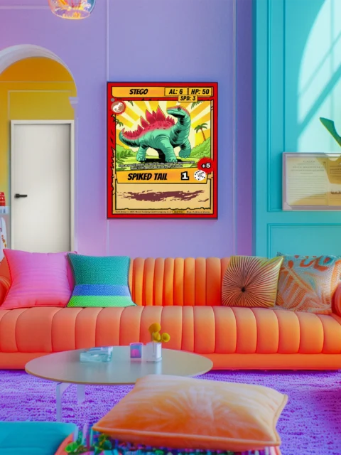 Stego Fantasy Art Print from Ward TCG