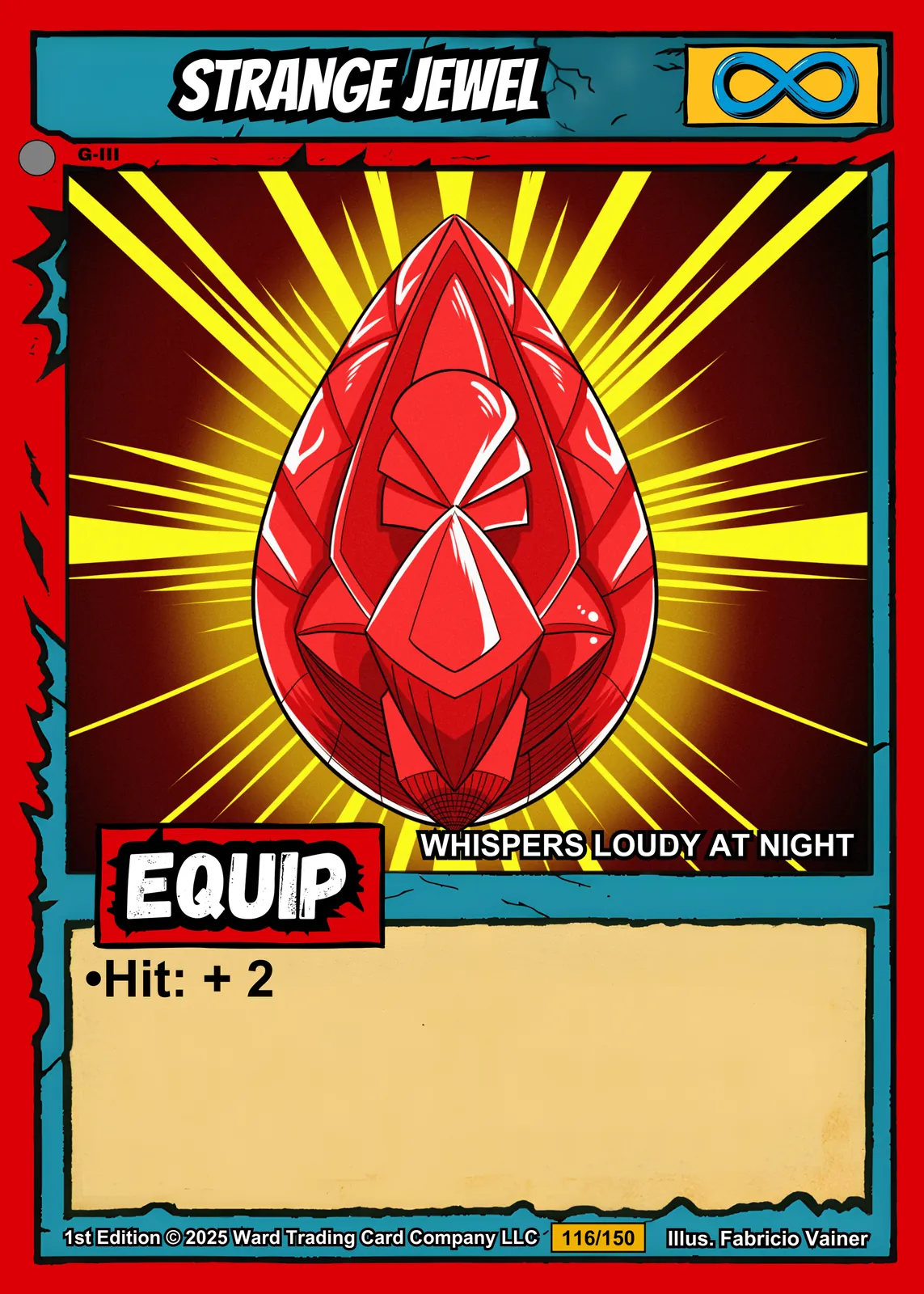 Strange Jewel Canvas Wall Art from Ward TCG - Image 2