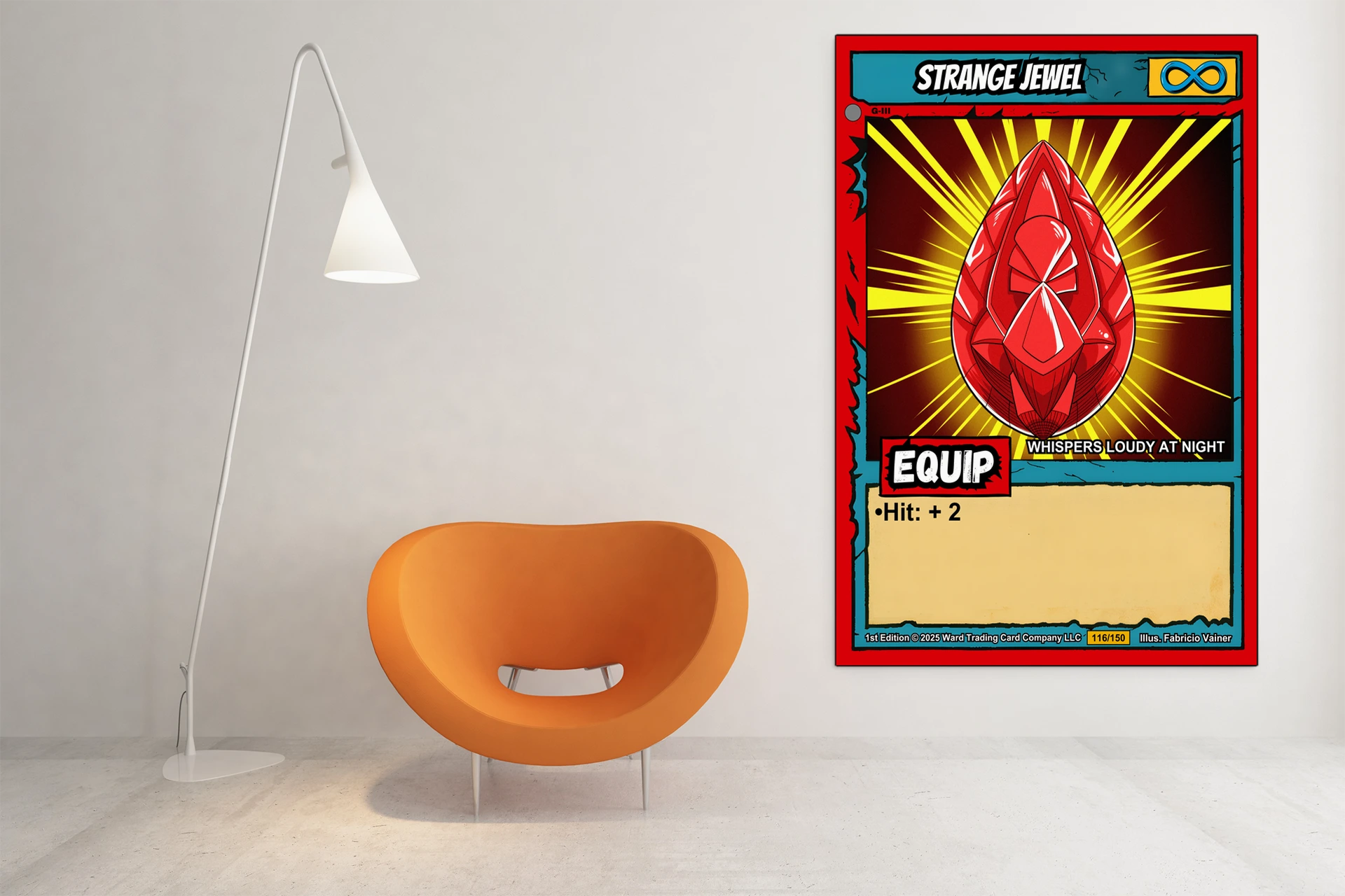 Strange Jewel Canvas Wall Art from Ward TCG - Image 4