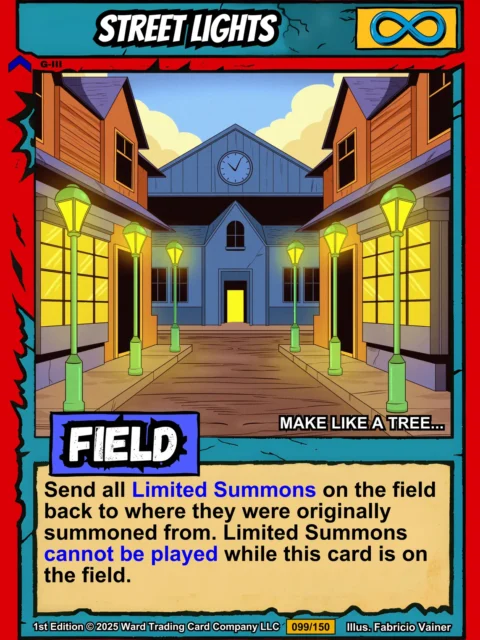 Alternative view of Street Lights Gallery Archival Print from Ward TCG