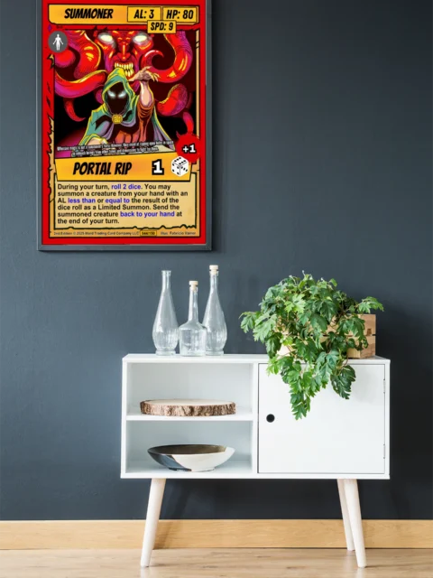 Summoner Canvas Print from Ward TCG