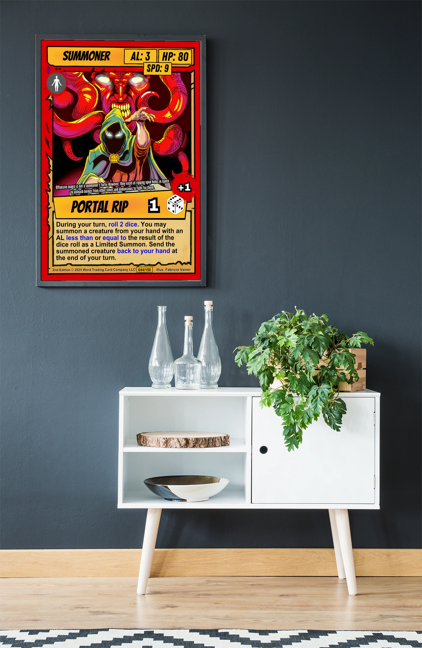 Summoner Canvas Print from Ward TCG