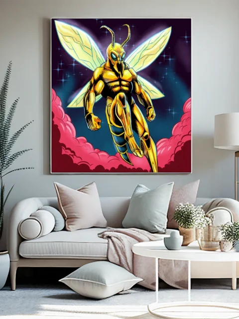 Super Hornet2 Art Fantasy Canvas Print from Ward TCG