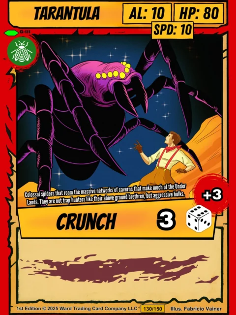 Alternative view of Tarantula Gallery Canvas Print from Ward TCG