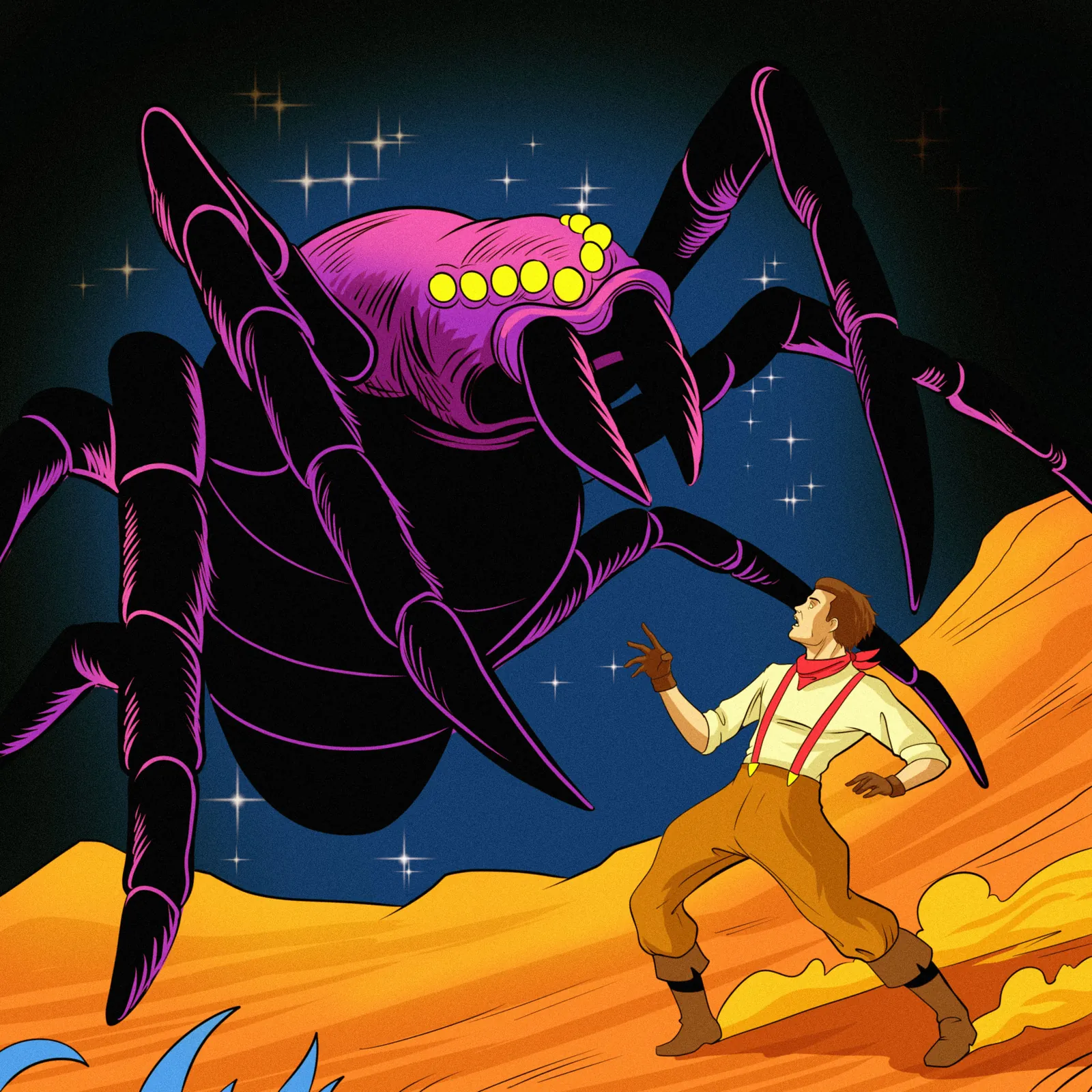 Tarantula Art Fantasy Wall Art from Ward TCG - Image 2