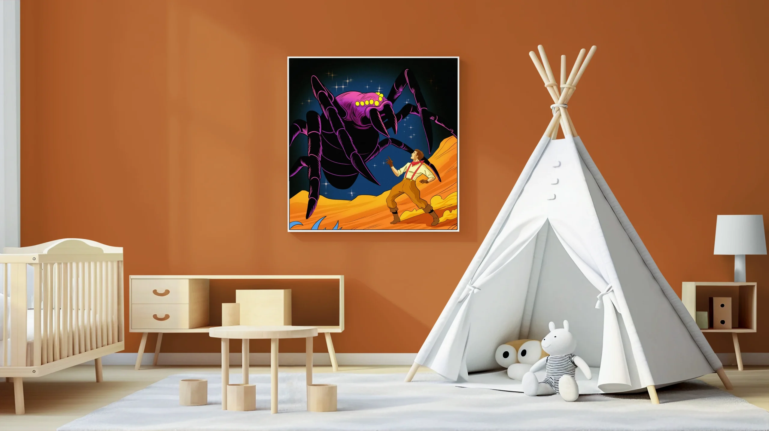 Tarantula Art Fantasy Wall Art from Ward TCG - Image 3