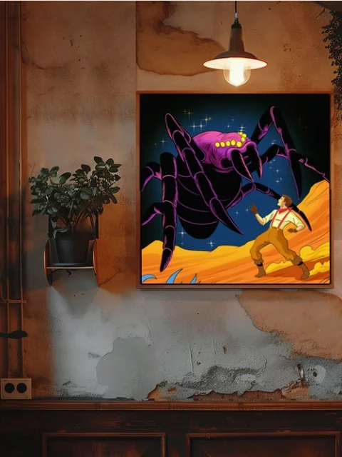 Tarantula Art Fantasy Wall Art from Ward TCG