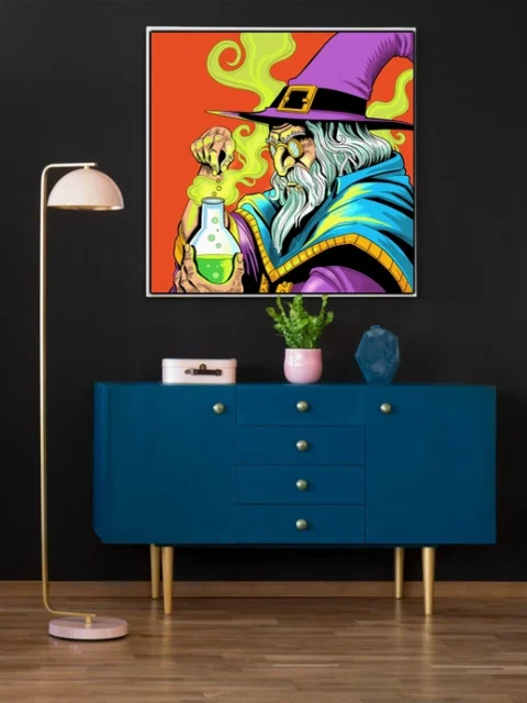 The Alchemist Art Fantasy Canvas Artwork from Ward TCG