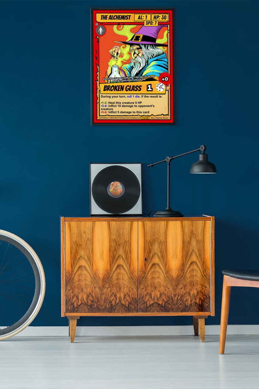 The Alchemist Fantasy Canvas Artwork from Ward TCG - Image 5